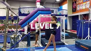 Level 1-7 Bar Routine Progression