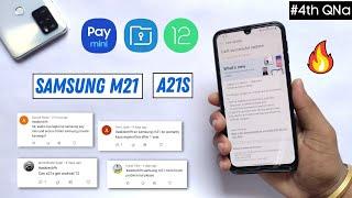 Secure folder,Samsung Pay in M21,A21s Android 12 Update,Samsung M21 Multitouch Problem..#asktech9t