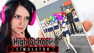 Yandere Simulator APP GAME?!?! | High School Simulator 2017