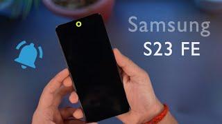 How to Set Notification Light on Samsung Galaxy S23 FE | Samsung S23 FE me Camera Light Kaise Lagaye