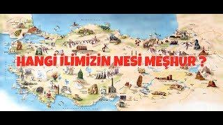 HANGİ İLİMİZİN NESİ MEŞHUR ?