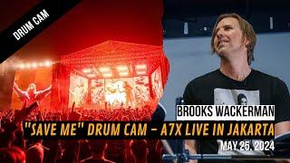 Brooks Wackerman Drum Cam - "Save Me" Live in Jakarta