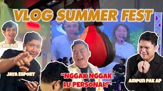 VLOG Summer Festival HOK! Main di Jaya Esport Bareng Windah Basudara dan Klarifikasi Depan CEO RRQ!