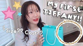 My First TIFFANY & CO Unboxing!  Tiffany Hardwear Micro Link  Bracelet Yellow Gold 