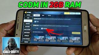 Call Of Duty Mobile On 2gb Ram Phone Gameplay