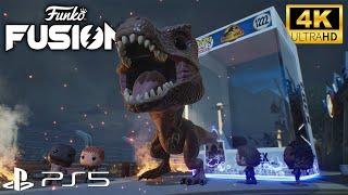 Funko Fusion - JURASSIC WORLD - 4K FULL Gameplay (PS5)