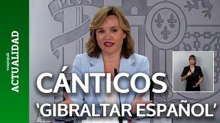 Pilar Alegría sobre "Gibraltar español": "Hay que traducirlo y enmarcarlo en el contexto"
