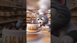 Meow journey Shopkeeper to Owner#cat #catlovers #talkingtom #cartoon #ai #petlovers #aicat