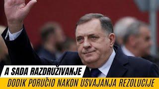 Dodik poručio: "Nakon ovoga nemamo razloga da ostanemo zajedno"