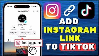 How to Add Instagram Profile Link to TikTok (CLICKABLE!)