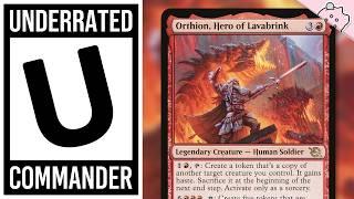 Underrated and Overpowered Commander | Orthion, Hero of Lavabrink | Deck Tech | EDH | MTG