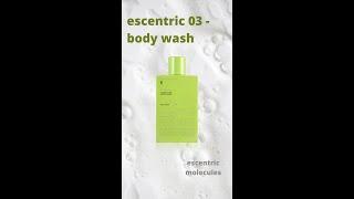 Escentric 03 | Body Wash #Shorts