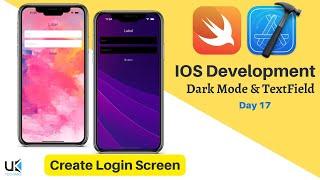 Dark Mode in IOS |How to add Colors |Vector Images|TextField? |Xcode |IOS for Beginners |UKTechians