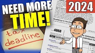 How to File a Tax Extension | 2024 for 2023 Taxes | IRS Form 4868