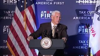 Mike Pence praises Iowa's conservative political leaders
