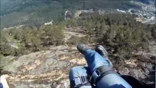 Paragliding Byremo Norway, beautiful nature!