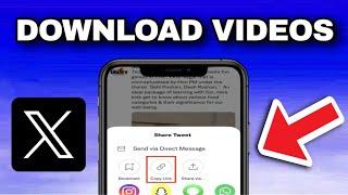 how to download X (Twitter) videos to camera roll 2024