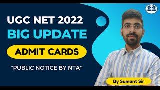 UGC NET Sept. 2022 Exam | NTA Public Notice | Admit Cards