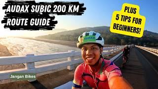 Can You Finish a 200 KM Bike Ride? | Audax Subic 200 Route Guide | Long Distance Cycling Philippines