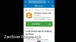 DOWNLOAD  ZArchiver donate Apk Free