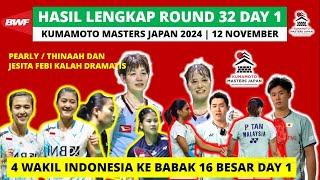 Hasil Lengkap Japan Master 2024 Day 1: Jesita / Febi Kalah Dramatis |Kumamoto Masters Japan 2024 R32