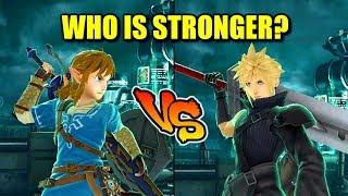 Link VS Cloud - Who is Stronger in Super Smash Bros. Ultimate?