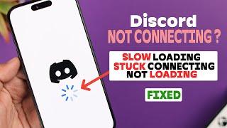 Discord: Stuck on Connecting in iPhone? - Fixed!