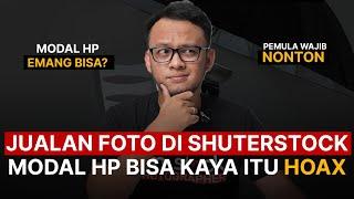 Jualan Foto di Shutterstock pakai HP Bikin Kaya itu HOAX!