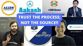 Marrow vs Prep/DAMS vs Bhatia/Allen vs Aakash - Trust the process; not the source! #PW #NEETPG #NEET