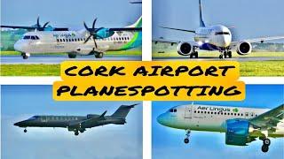 PLANESPOTTING AT CORK AIRPORT - Sunny Winter Morning Spotting