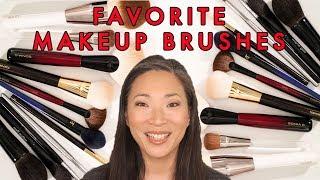 My Favorite MAKEUP BRUSHES!