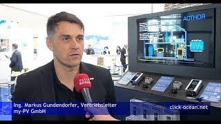 my-PV auf der Intersolar 2019 - Vertriebsleiter Markus Gundendorfer im Interview