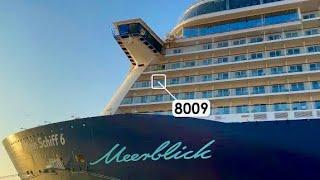Mein Schiff 6 - Balkonkabine 8009 - Bett am Fenster