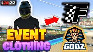 *NEW* HOW TO GET NEW EVENT CLOTHING IN NBA2K22 (BASKETBALL GODZ, FORMULA, AND MORE)