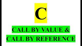 Call by Value and Call by Reference C programming in Tamil || pass by & pass by Reference in Tamil