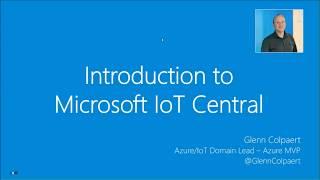 Webinar: Introduction to Microsoft IoT Central | Codit