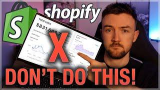 Mistakes You MUST Avoid When Shopify Dropshipping In 2023 - Shopify Dropshipping Guide