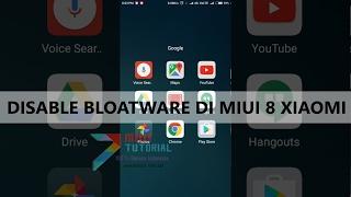 Cara Disable Aplikasi Bawaan atau Bloatware Xioami Miui Locked Bootloader