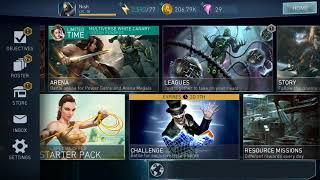 Injustice 2 Mobile New Update 2.1.2 Shards Sharing in Leagues Review