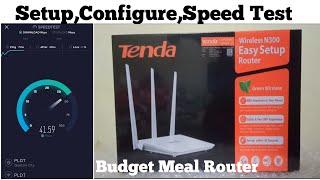 Paano isetup ang Tenda F3 N300 Router gamit ang inyong phone!!!! Quick Set-up