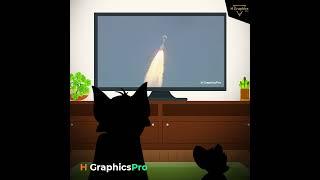 India's  successful Aditay L1 Launch Tribute Video #hgraphicspro