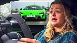 Izzy Hammond Drives A Supercar For The First Time!