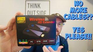 Bmoste Wireless HDMI Transmitter And Receiver Review | No More Cables?? Yes, Please!!