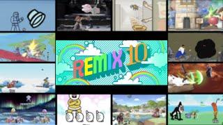 Remix10 using every fighter in Smash (so far)