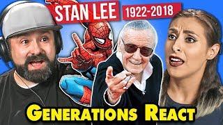 Generations React To Stan Lee (Marvel)