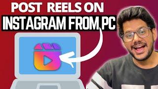 How To Post Reels On Instagram From PC | How To Post on Instagram from Computer 2021