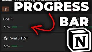 How To Create A Progress Bar In Notion (Full Beginner Guide)