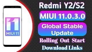 Redmi Y2/S2 MIUI 11.0.3.0 Global Stable Update Rolling Out Start • Download Link