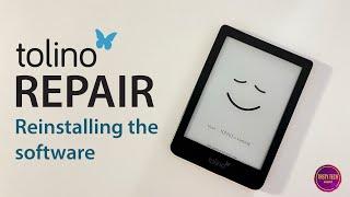 Tolino eReader Repair - Rewriting Internal Memory - Reinstalling the complete Software