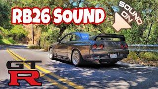 This Nissan skyline R32 GTR should be illegal/ RB26 sounds Insane